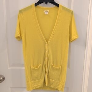 J. Crew Yellow Cashmere Garment